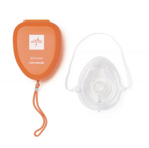 CPR Mask With Filter Valve, Adult, With Case