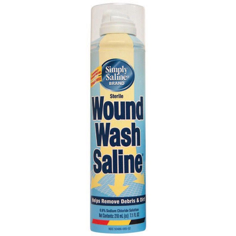 Saline Wound Wash Spray, 7.1 oz