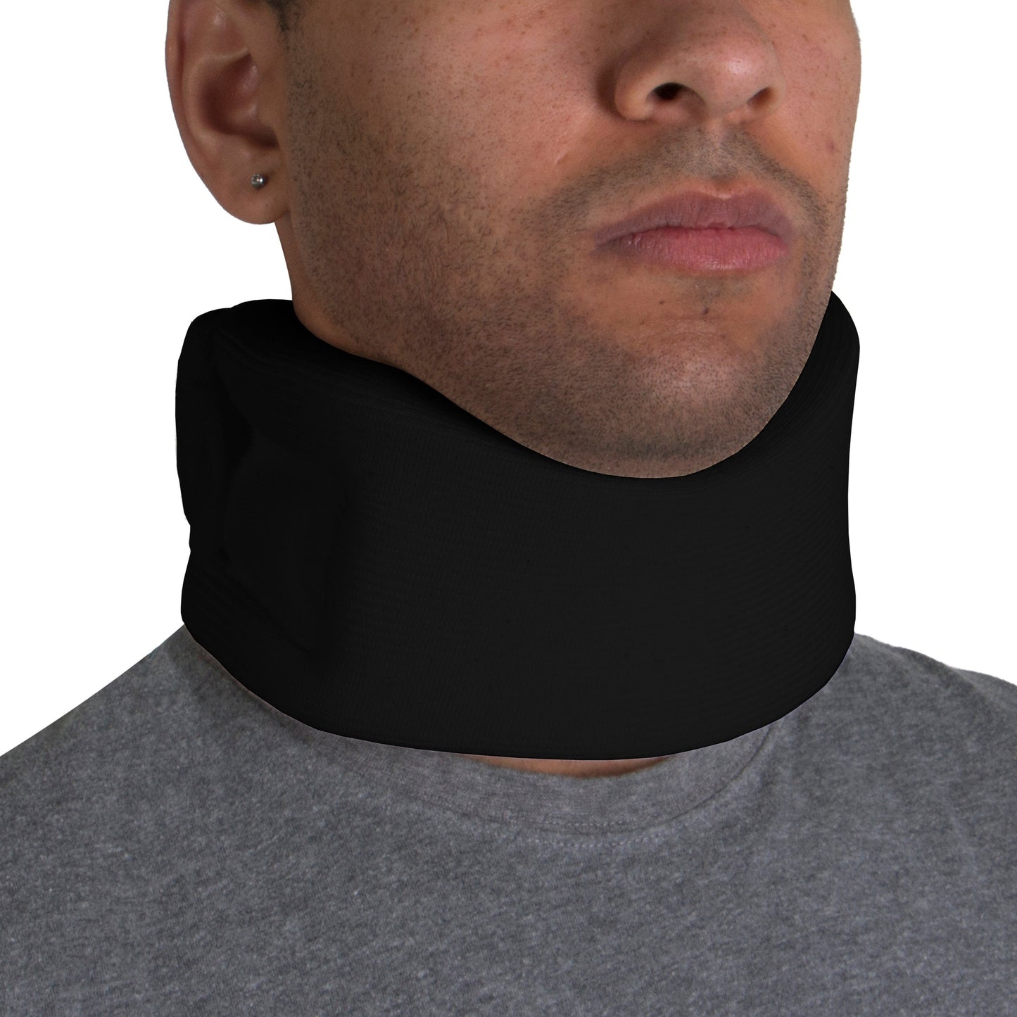 Neck Cervical Collar Black Average 3 Inch Depth - Universal