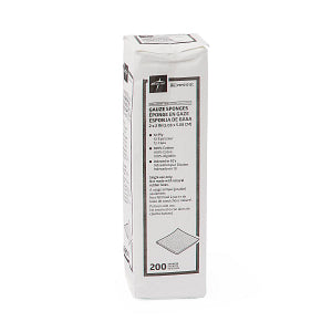 Gauze Sponge, 2"x2", 12-Ply, Non-Sterile, 200/Pk