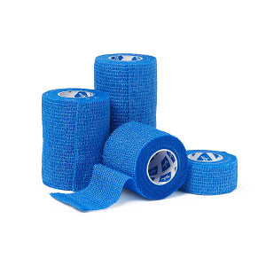 Nonsterile Self-Adherent Wrap, Blue, 2" x 5 yd.