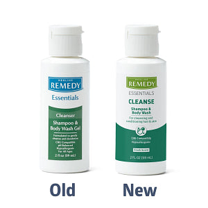Remedy Essentials Shampoo & Body Wash, 2 oz.
