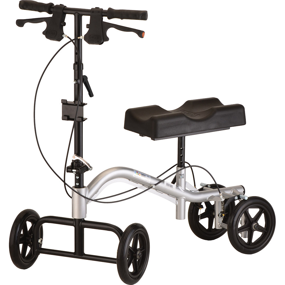 Turning Knee Walker Silver