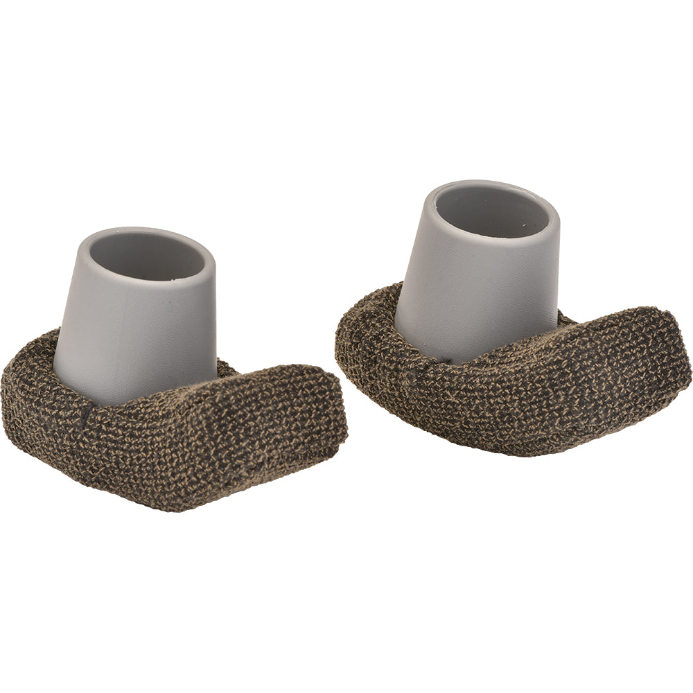 Walker Glide Skis, Gray with Fabric Covers