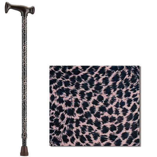 Cane T-Grip Leopard Print