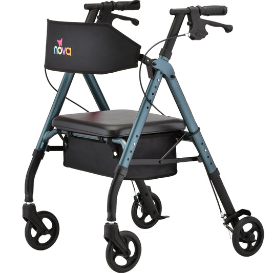Star 6" Wheel WB Rollator Blue