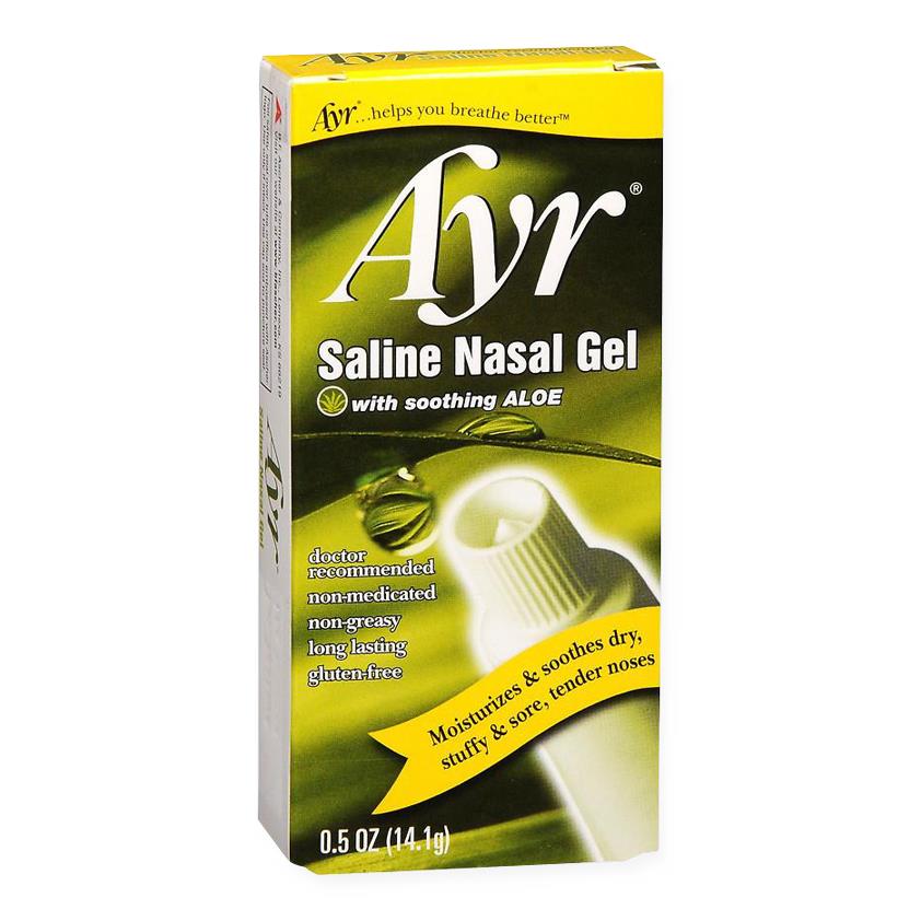 Ayr Saline Nasal Gel With Aloe, 0.5oz