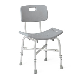 Bariatric Shower Chair with Backrest and Reinforced Frame, 550 lb. Weight Capacity