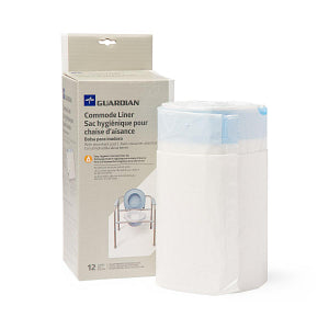 Commode Liners with Dispenser Cutout