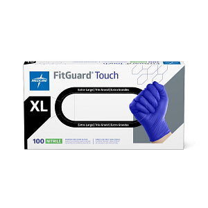FitGuard Touch Powder-Free Nitrile Exam Gloves, Size XL 100Ct