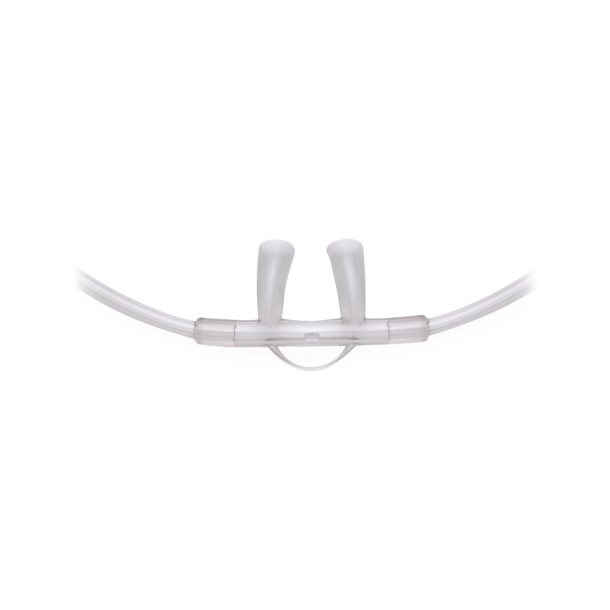 O2 Over-the-Ear Nasal Cannula with Flared Tip, Standard Connector, Adult, 7' Tubing