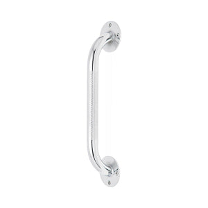 Knurled Chrome Grab Bar, 12" Long, 300 lb. Weight Capacity