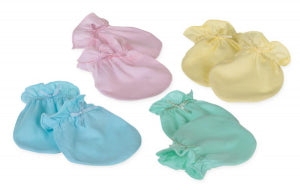 Mitten, Infant, Assorted Pastels