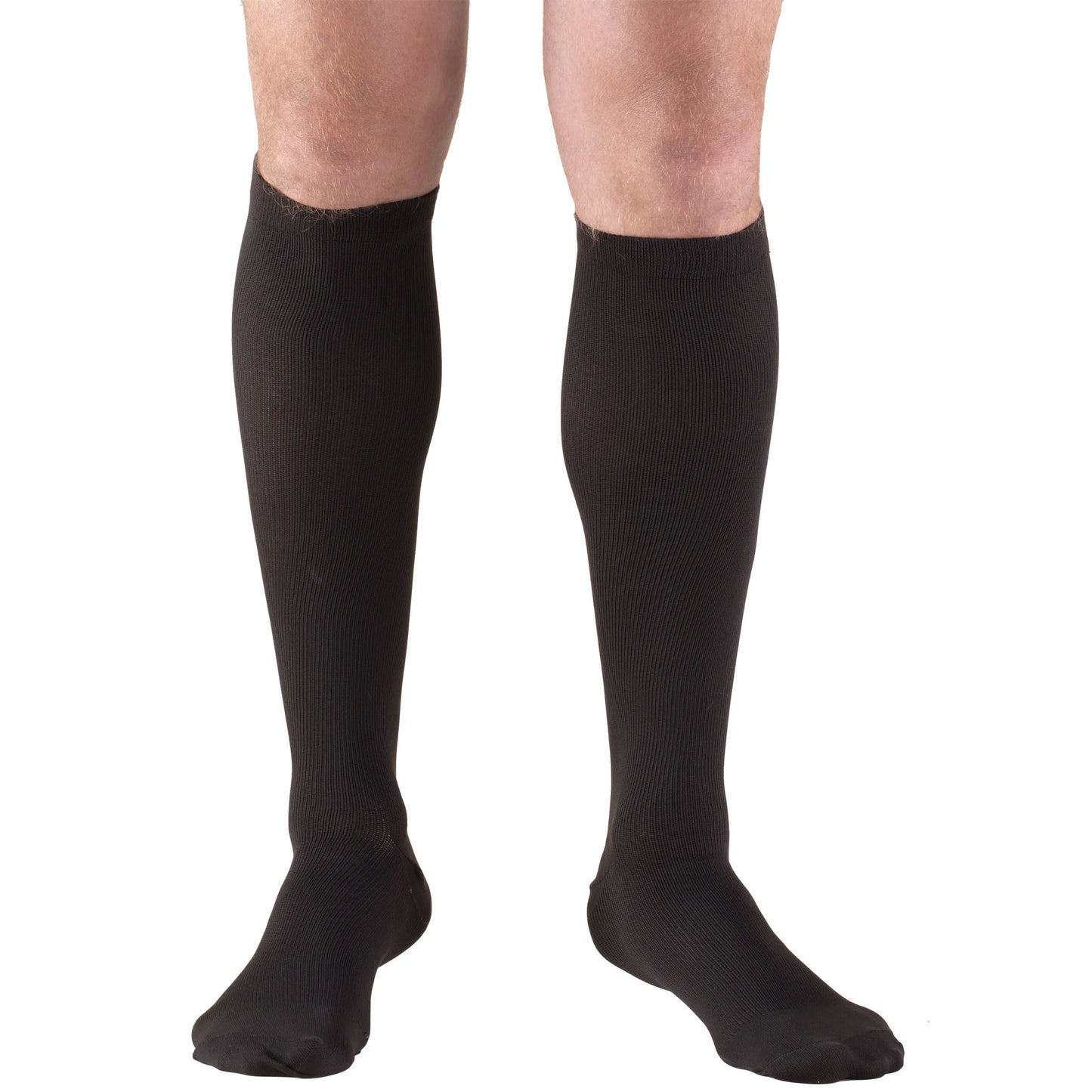 Mens Dress Compression Socks 15-20 mmHg, Black