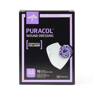 Dressing, Collagen, Puracol, Sterile, 2"x2"