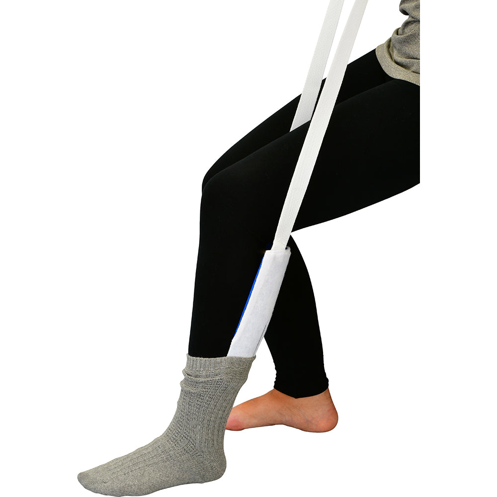 Terry Cloth Sock Aid