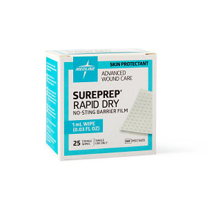 SurePrep Rapid-Dry No-Sting Barrier Film, 1 mL Wipe